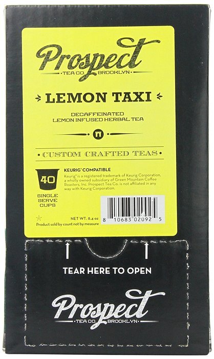 Prospect Tea Variety Pack Single Cup Tea for Keurig Brewers, 40 Count N35