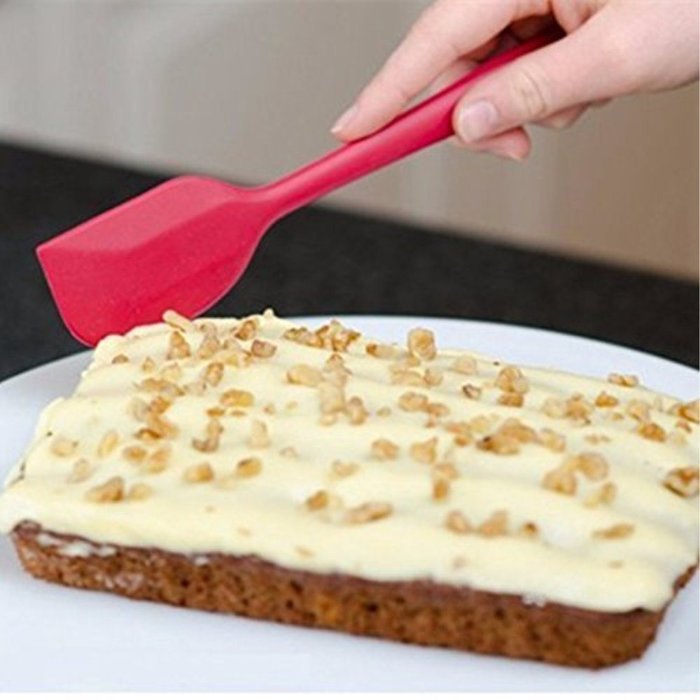BakeWarePlus 5 Pcs/set Silicone Turner Spatula Basting Brush Whisk Kitchen Baking Utensils N6