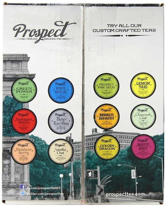 Prospect Tea Variety Pack Single Cup Tea for Keurig Brewers, 40 Count N40