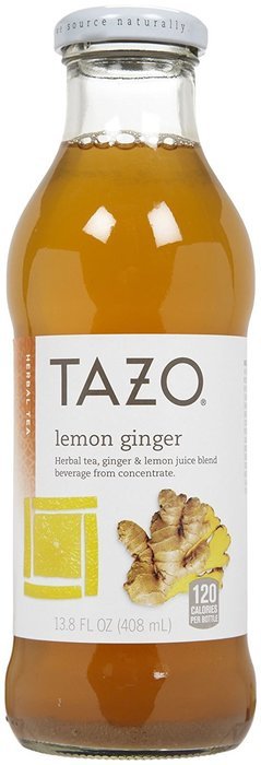 Tazo Lemon Ginger Iced Tea, 13.8 oz, 12ct