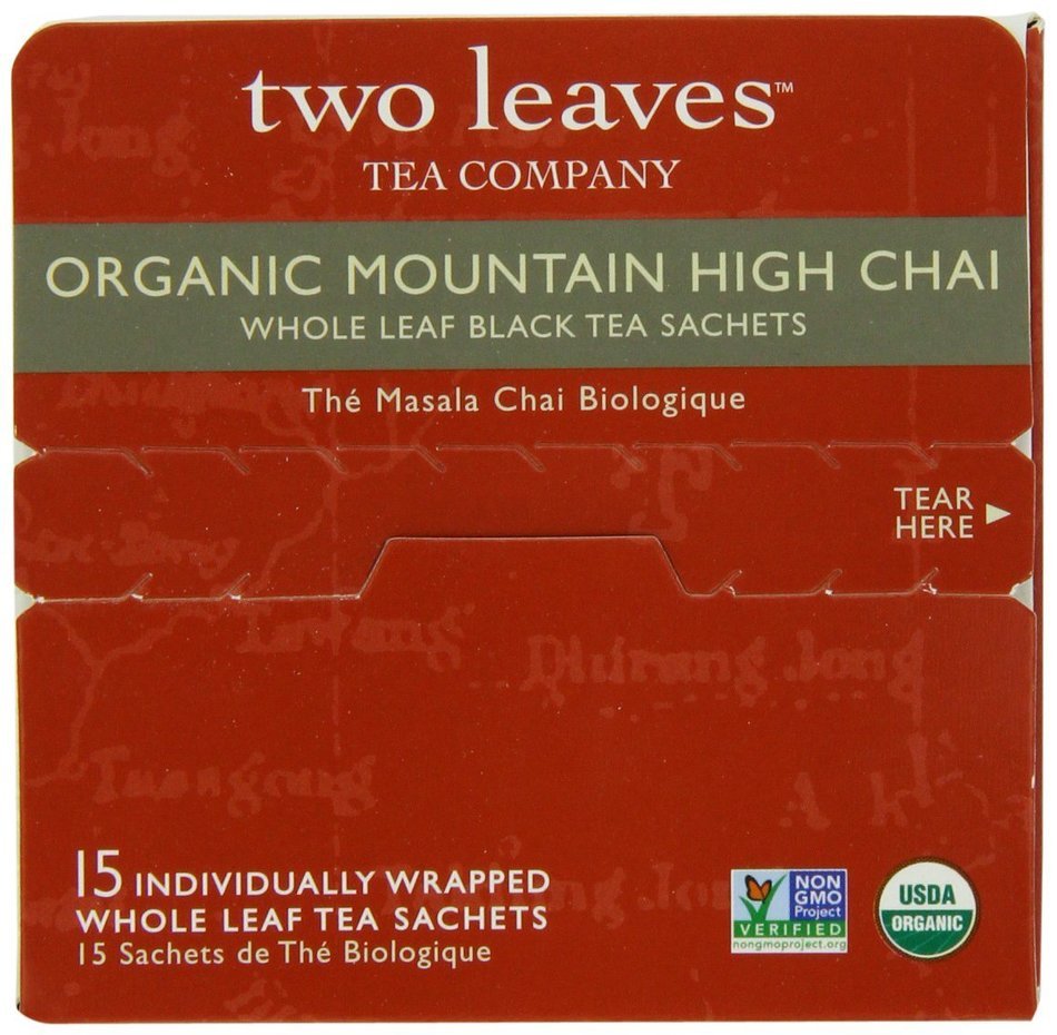 Organic Mountain High Chai, 15 Count (Pack of 6) N4