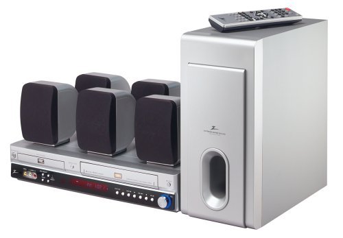 Zenith ZHX-313 300-Watt Home Theatre System with DVD/VCR Combo (Discontinued by Manufacturer)