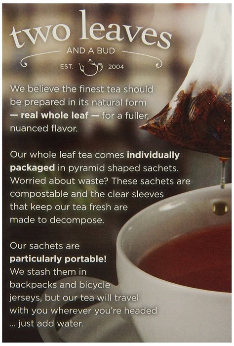 Organic Mountain High Chai, 15 Count (Pack of 6) N5