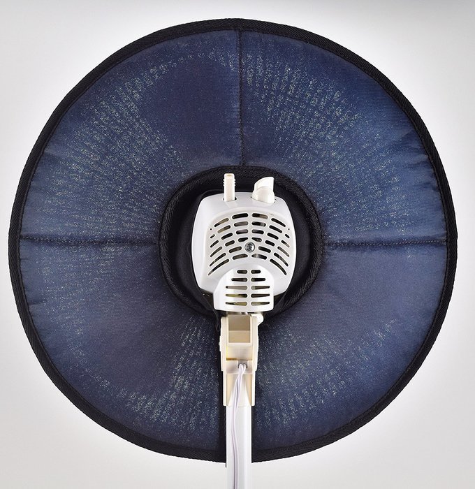 New Fan Buddy Fan Filter with Replaceable Activated Carbon Layers - Made for 16" Cicular Fan FILTER ONLY, Fan... N5