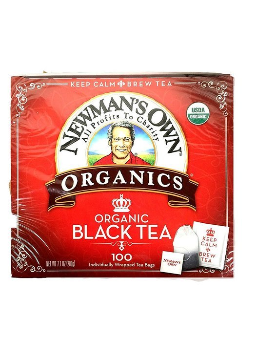 Newman's Own Organic Black Tea - 100 Bags