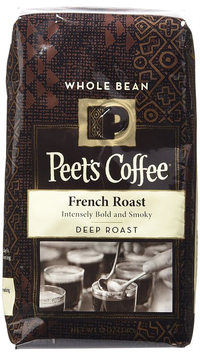 Peet's Coffee Whole Bean Coffee - French Roast - 12 oz N2