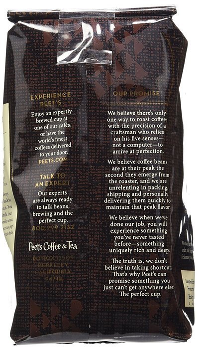 Peet's Coffee Whole Bean Coffee - French Roast - 12 oz N3