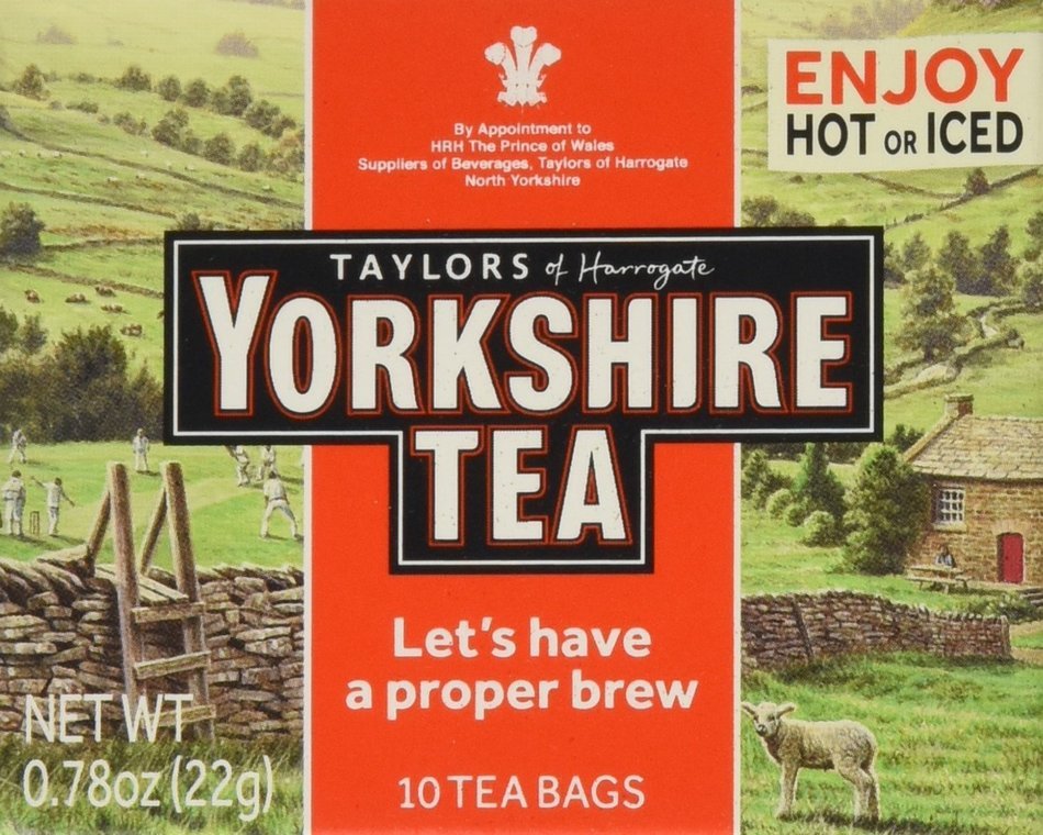 Taylors of Harrogate Yorkshire Tea, 7.76 Ounce 100 Tea Bags N4