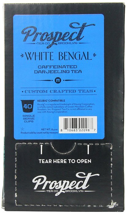 Prospect Tea Variety Pack Single Cup Tea for Keurig Brewers, 40 Count N55