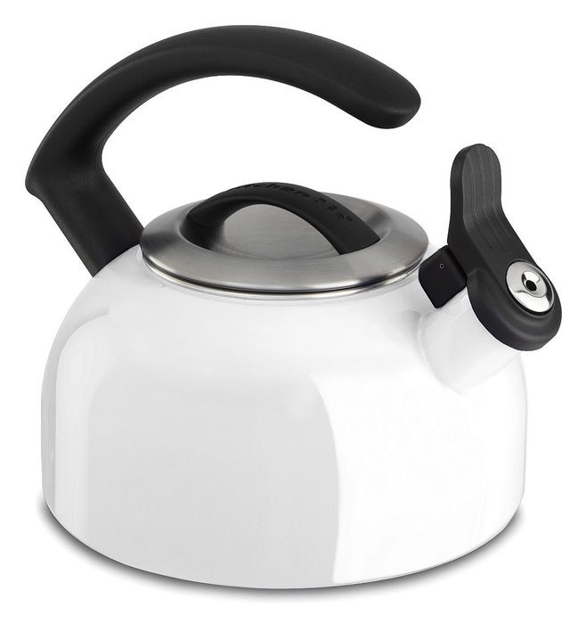 KitchenAid 1.5 Qt. White Tea Kettle