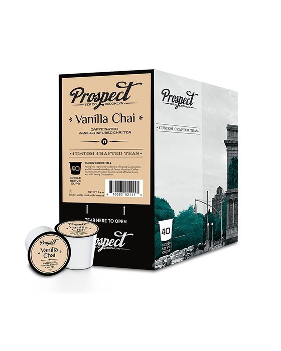 Prospect Tea Variety Pack Single Cup Tea for Keurig Brewers, 40 Count N56