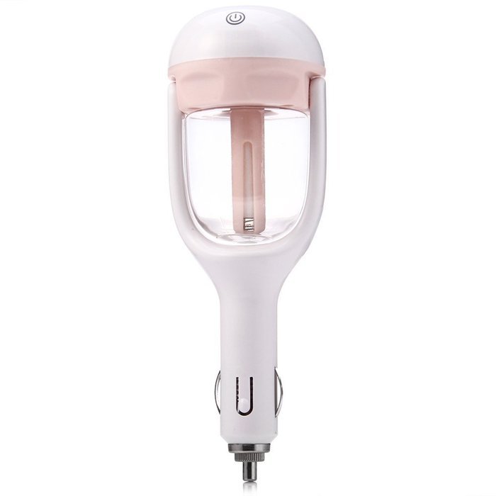 TP 12V Car Steam Air Humidifier Aroma Diffuser Mini Air Purifier Aromatherapy Essential Oil Diffuser Portable... N7