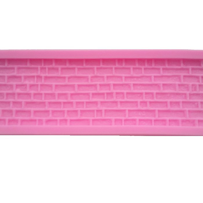 Wocuz WZ1508 Silicone Wall Shape Fondant Mold for Cake Side Decoration