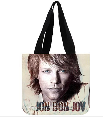 Personalized Canvas Tote Bag With Jon Bon Jovi Design The lion and the rabbit Heavy-duty Shopping Grocery Bags...