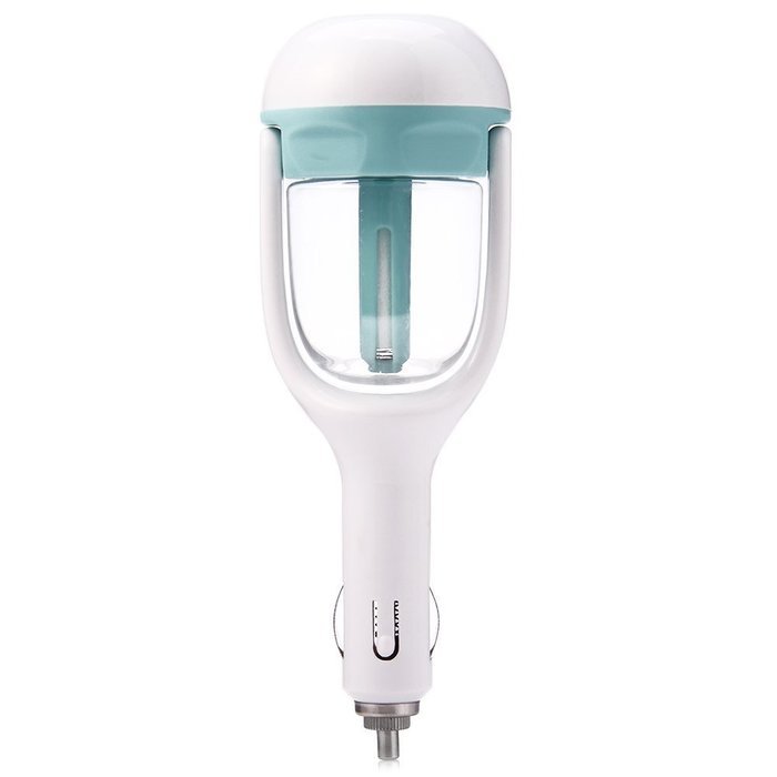 TP 12V Car Steam Air Humidifier Aroma Diffuser Mini Air Purifier Aromatherapy Essential Oil Diffuser Portable... N9