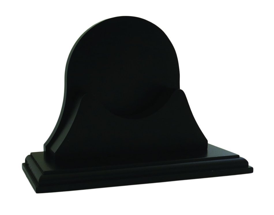 Weems and Plath Single Wood Base for Endurance II 135 Instruments, Black