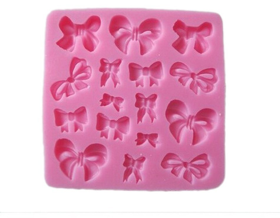YIJIA 16 Cavity Different Size Butterflies Silicone Cake Mold Pan