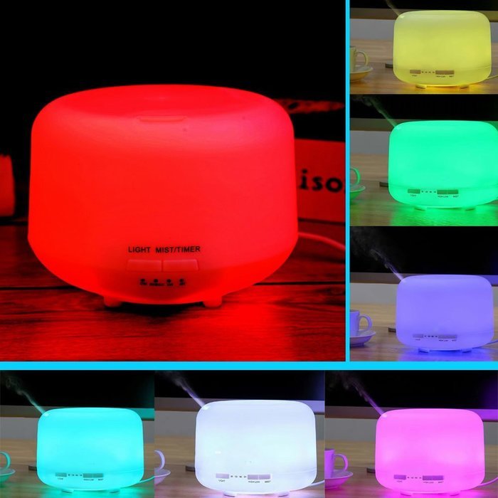 Aromatherapy Essential Oil Diffuser,Werleo 250ml Cool Mist Whisper Quiet Ultrasonic Aroma Air Humidifier 7 Color... N2