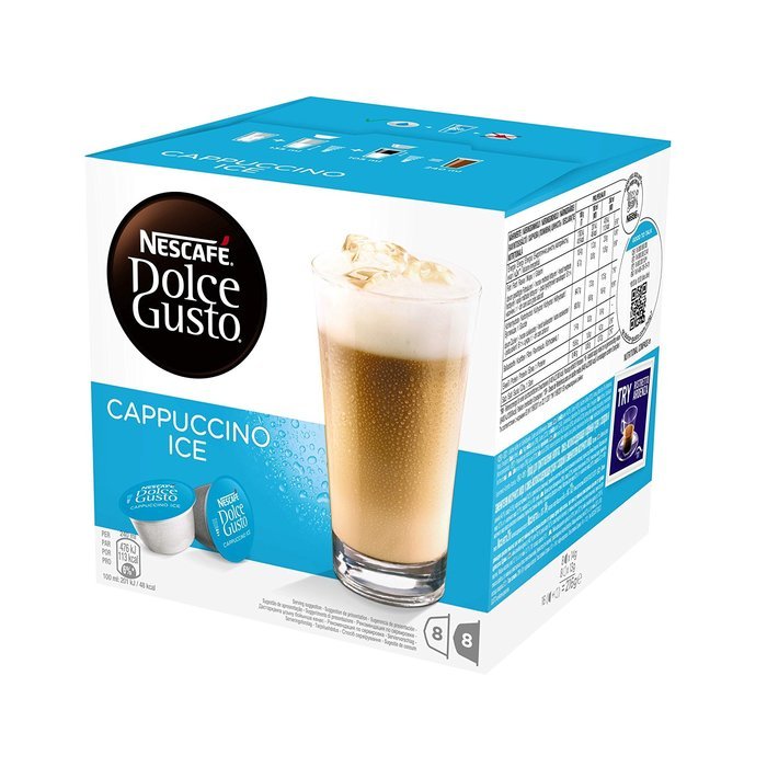 Nescafe Dolce Gusto for Nescafe Dolce Gusto Brewers, Cappuccino Ice, 16 Count N2