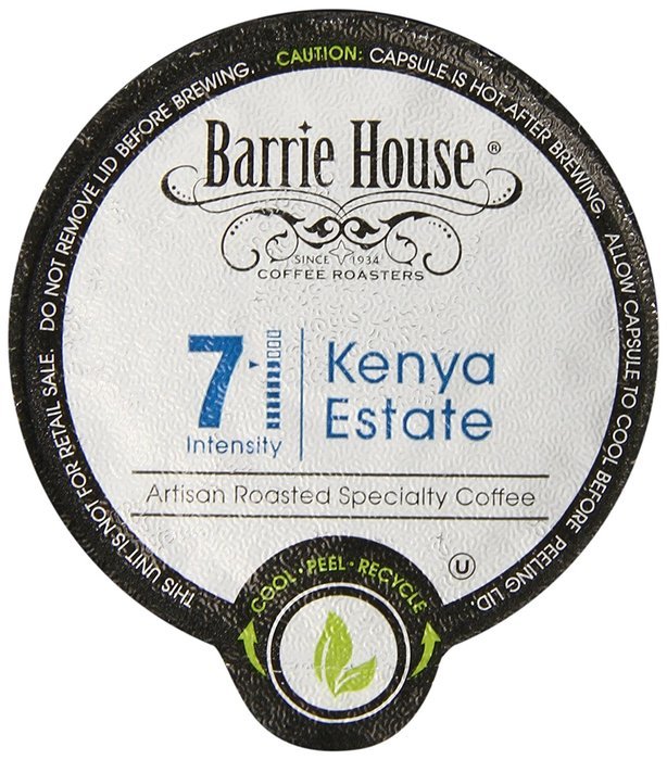 Barrie House Kenya Estate - AA Single Cup Capsule (24 Capsules)