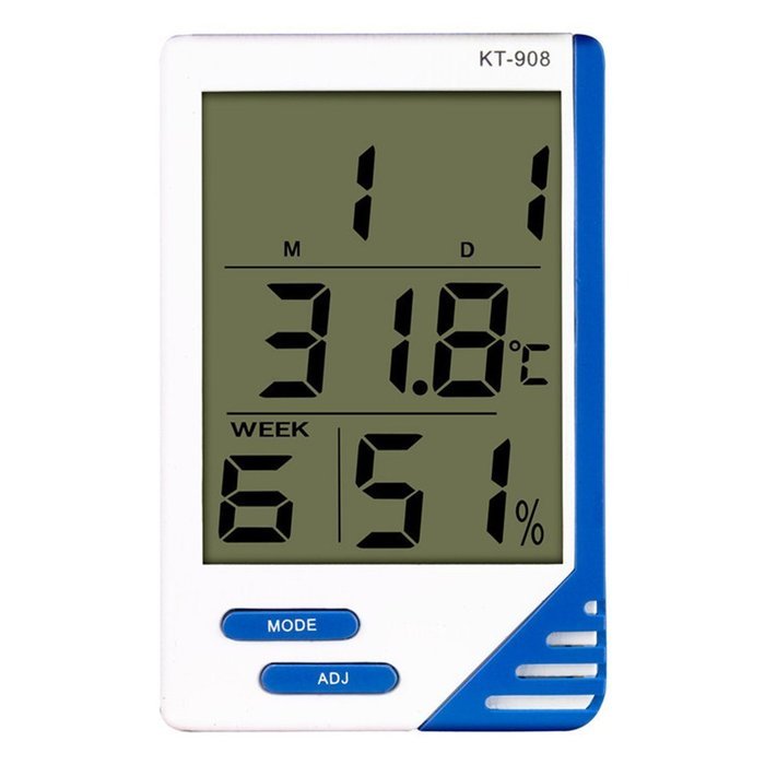LOHOME&reg; Household Hygrometer, Mini Electronic Thermometer Digital display Timer Alarm Clock Calendar Table Clock... N2