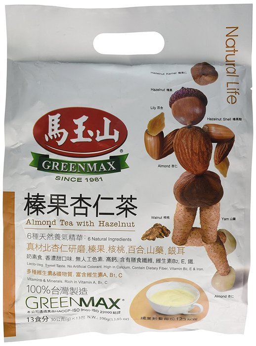 Greenmax - Almond Tea With Hazelnut (Pack of 1)