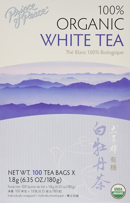 Prince of Peace Organic White Tea 100 Count, 6.35oz N4