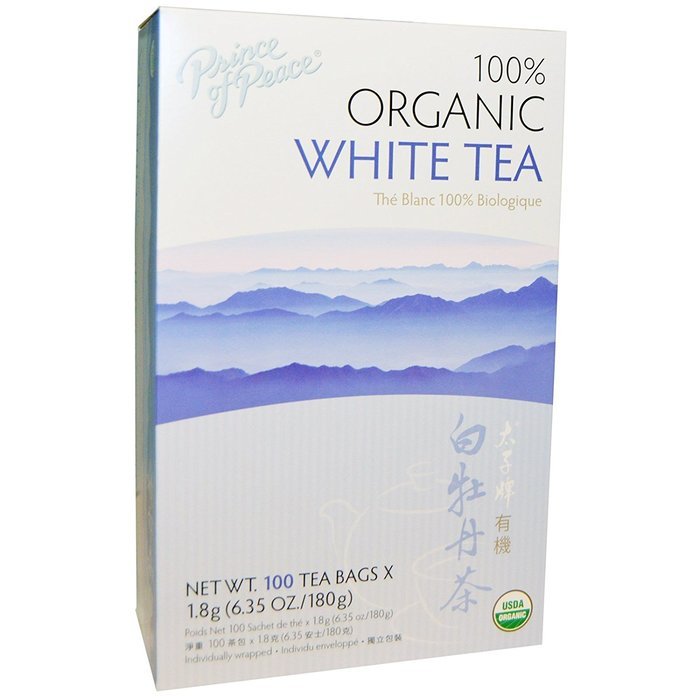 Prince of Peace Organic White Tea 100 Count, 6.35oz N5