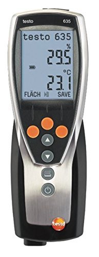 Testo 0560 6351 ABS Compact Pro Thermohygrometer, Alkali Manganese, Mignon, Type AA Battery