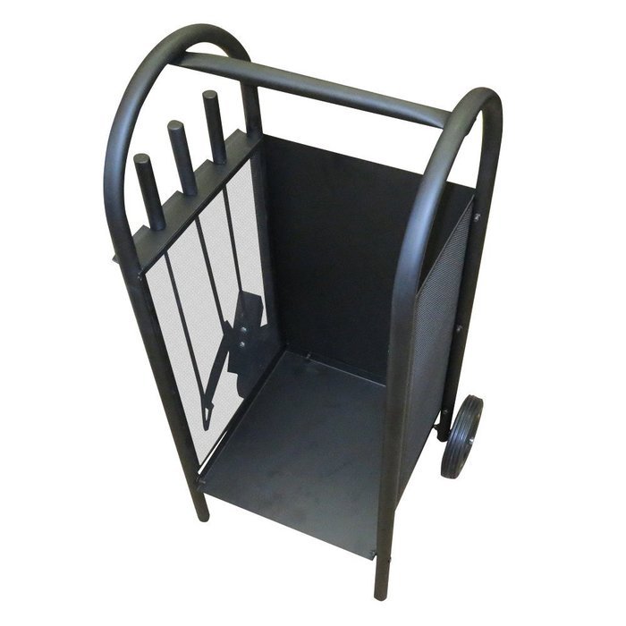 Complete Combo Cart: Tool Rack & Log Holder by Boone Hearth