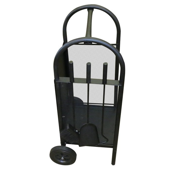 Complete Combo Cart: Tool Rack & Log Holder by Boone Hearth N2
