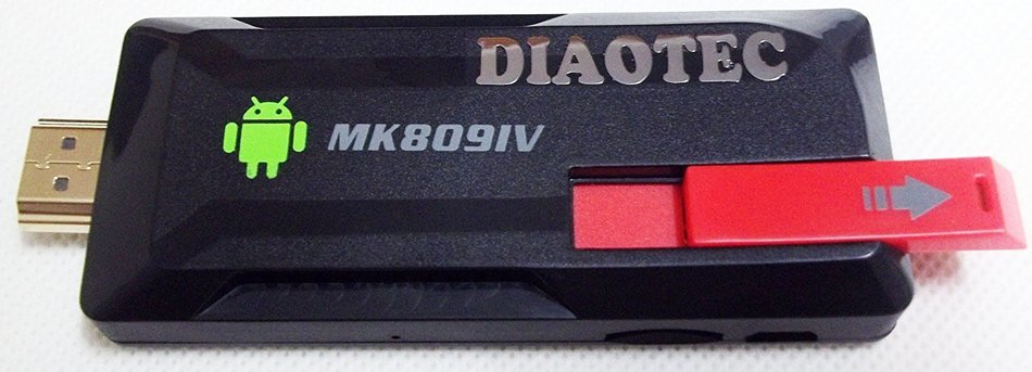 DIAOTEC(TM) MK809IV-16G Mini PC Android TV Dongle. Quad Core RK3188 ARM Cortex-A9 processor up to 1.6GHZ, Mali...