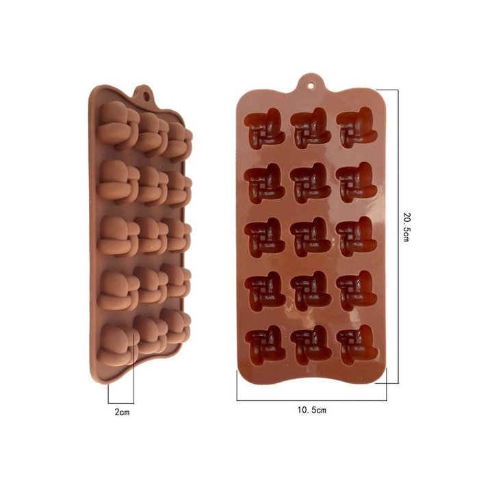 Windmill Shape Chocolate Silicone Mold Baking Cake Decoration Mould