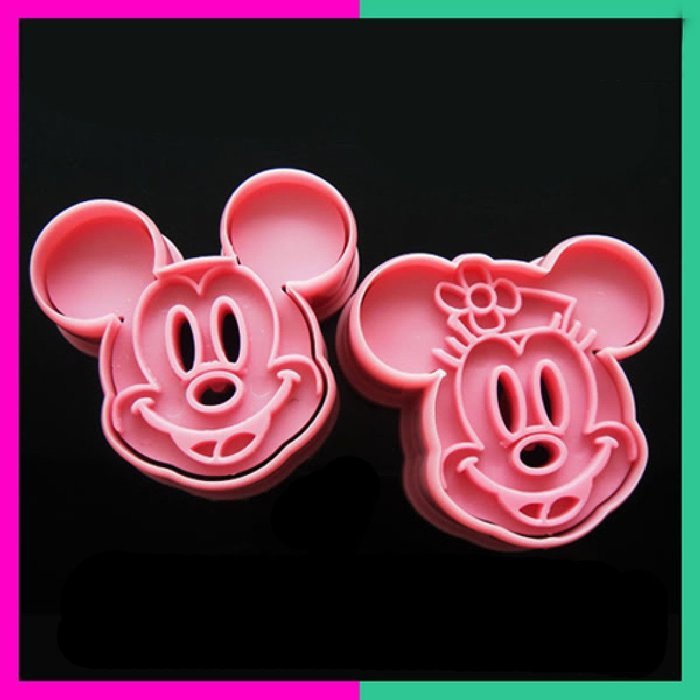 DUFUSTORE Fondant Cake Cookie Cutter Mold Mould Cartoon Fun Mickey N2