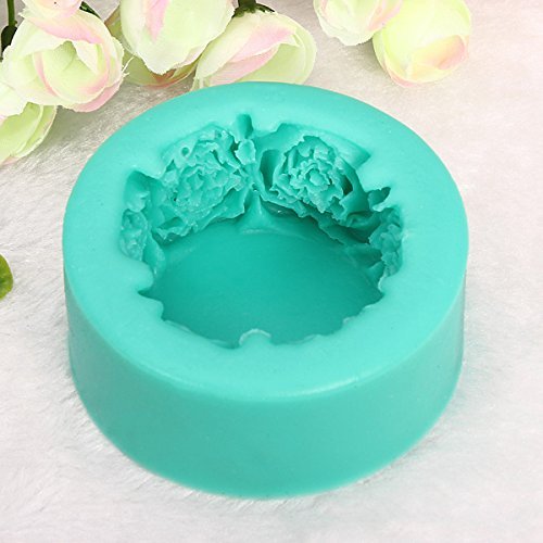 3D Rose Macrame Silicone Cake Mold Fondant Cake Decoration N2