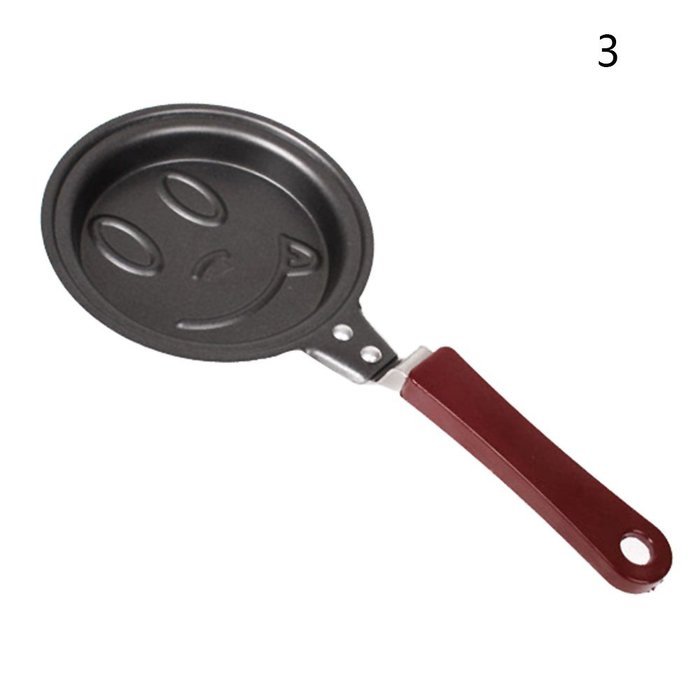 Zeroyoyo Kitchen Mini Non Stick Egg Frying Pancakes Pan Housewares Easy Mould Cook Tools N6