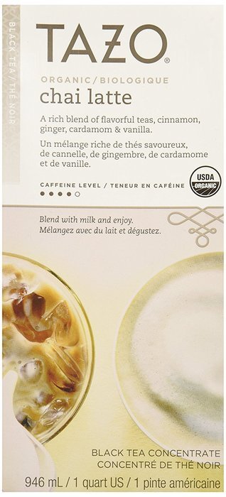 Tazo Organic Chai Tea Latte, 32 oz
