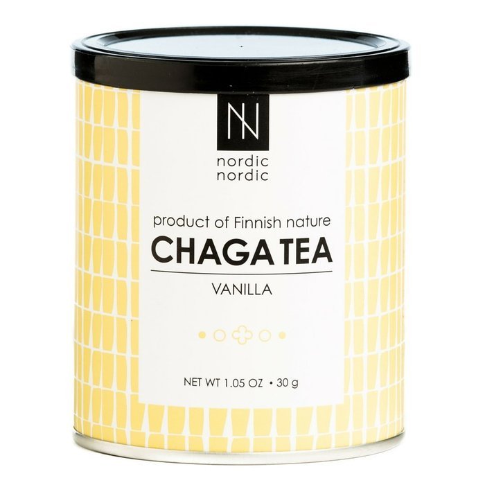 NordicNordic Chaga Mushroom Tea, Wild Grown, Product of Finland (Cinnamon) N6
