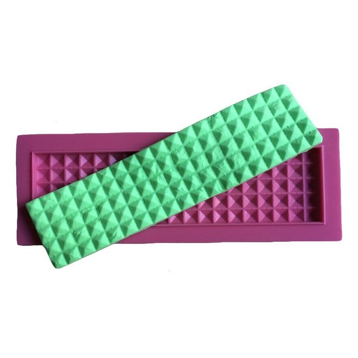 Anyana Silicone Wedding Cake Border Mold Cupcake Decorating Fondant Tools Egypt Pyramid +10 Free Cupcake Tulip... N3