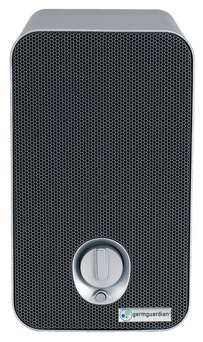 GermGuardian AC4100 3-in-1 HEPA Air Purifier System with UV Sanitizer and Odor Reduction, 11-Inch Table Top Tower N3