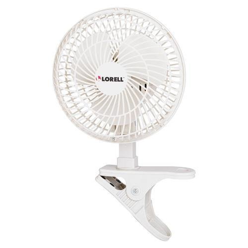 44552 Lorell Personal Fan - 152.4 mm Diameter - 2 Speed - Adjustable Tilt Head - 9.5" Height x 7.9" Width x 6"...