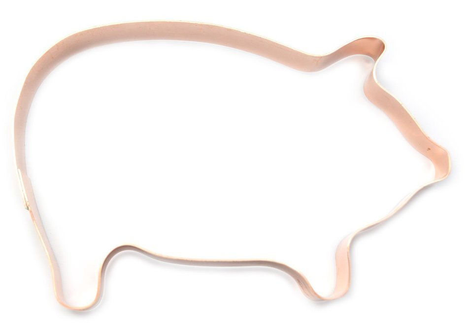 Large Farm Pig / Hog Cookie Cutter