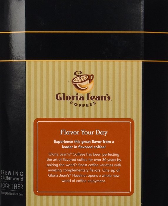 Gloria Jean's Hazelnut Coffee Keurig Vue Portion Pack, 32 Count N2