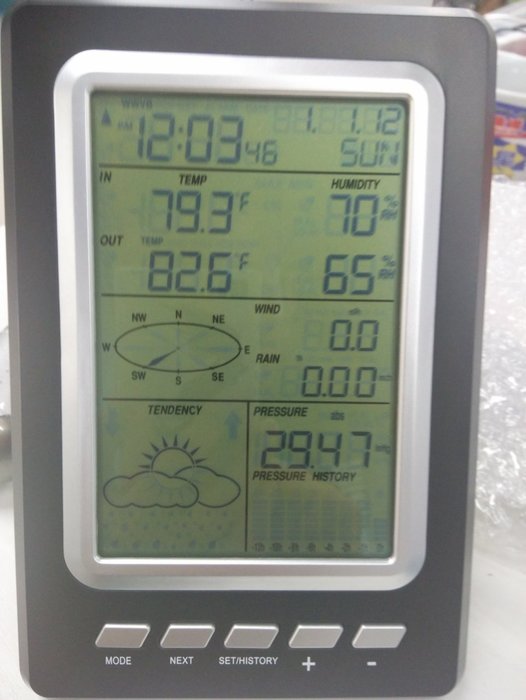 WS1030 Wireless Weather Station with Solar Sensor