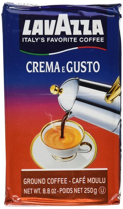 Lavazza Crema e Gusto Ground Coffee, Italian Espresso, 8.8-Ounce Brick N2