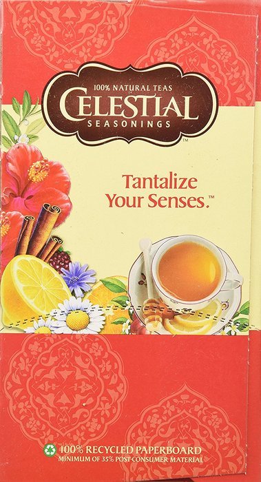 Celestial Seasonings Mandarin Orange Spice Herbal Tea, K-Cup Portion Pack for Keurig K-Cup Brewers, 24-Count N2