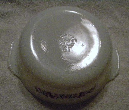 Vintage Fire King Primrose 1 Quart Baking Casserole Dish N2