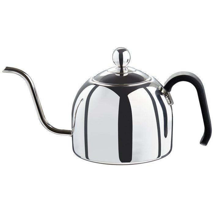 Zell Pour Over Kettle for Coffee and Tea, Premium 18/8 Stainless Steel, Works on Gas or Electric Stovetop, 40... N5