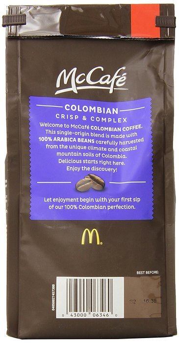 McCafe Coffee Ground Coffee, Medium Roast, 12 Ounce (Pack of 6) N8