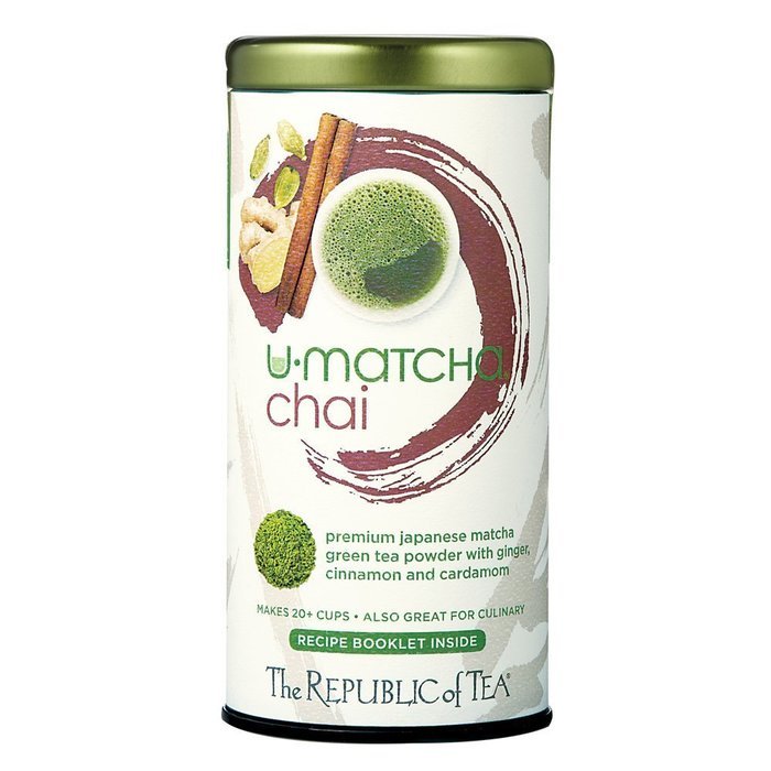 The Republic Of Tea Matcha Tea Powder, 1.5 Ounce Tea Powder Tin, Gourmet Matcha Green Tea Powder N4